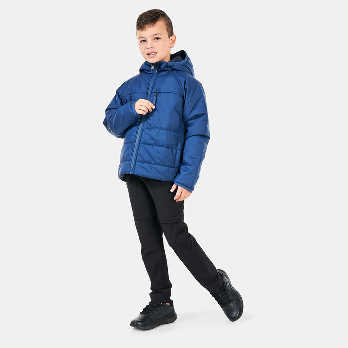 The North Face Kids' Reversible Perrito Hooded Jacket Black The North Face Kids' Reversible Perrito Hooded Jacket Black image number 2
