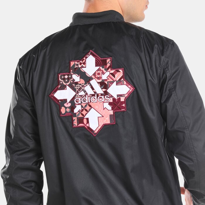 adidas Men's Juventus CNY Bomber Jacket Black adidas Men's Juventus CNY Bomber Jacket Black image number 4