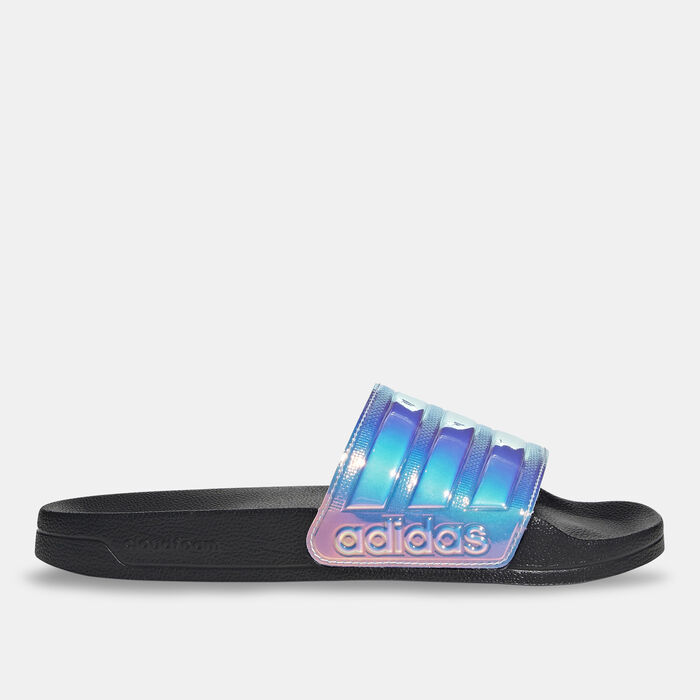 adidas Men's Adilette Shower Slides Black adidas Men's Adilette Shower Slides Black image number 1