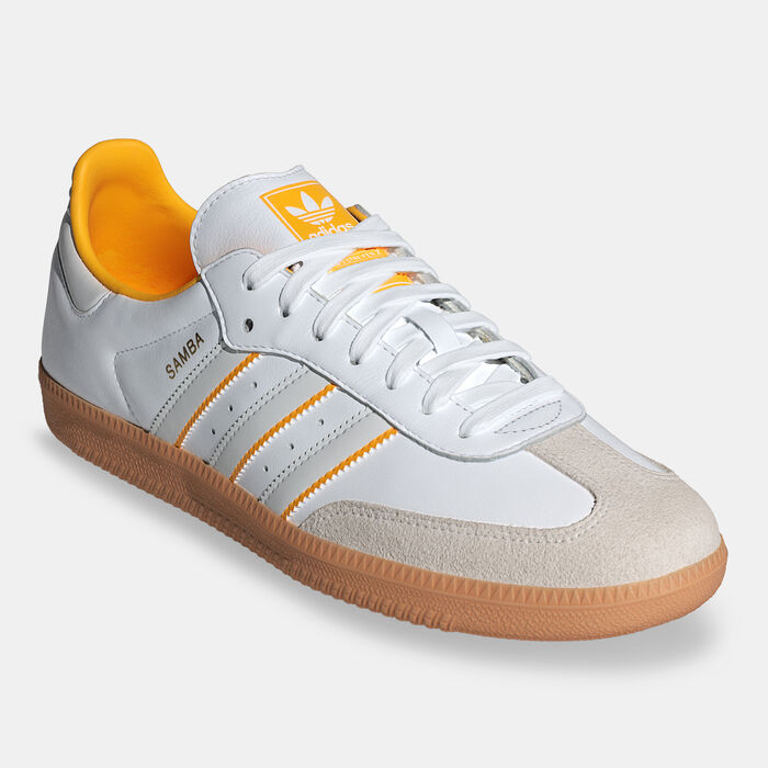 adidas Originals Men's Samba OG Shoes White adidas Originals Men's Samba OG Shoes White image number 1