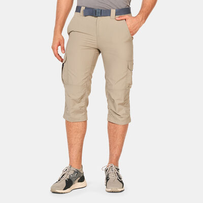 Columbia Men's Silver Ridge II Hiking Capri Pants Brown