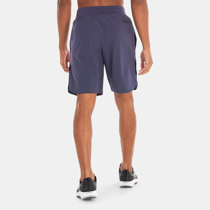 Under Armour Men's Project Rock Snap Shorts Purple Under Armour Men's Project Rock Snap Shorts Purple image number 1