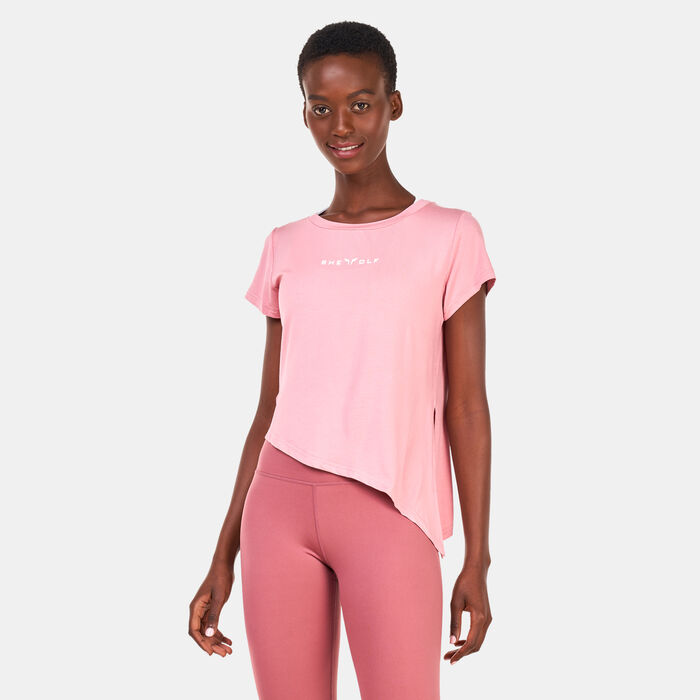 SQUATWOLF Women's She Wolf Crop Top Pink SQUATWOLF Women's She Wolf Crop Top Pink image number 0