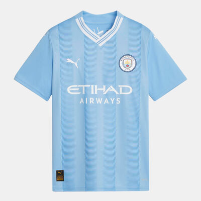 PUMA Kids' Manchester City Home Jersey - 2023/24 Blue