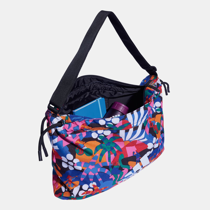 adidas Women's X FARM Rio Seasonal Sportswear Shoulder Shopper Bag Multi adidas Women's X FARM Rio Seasonal Sportswear Shoulder Shopper Bag Multi image number 3