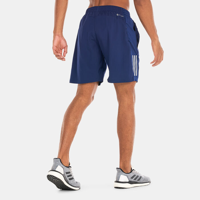 adidas Men's Own The Run Shorts Blue image number 1