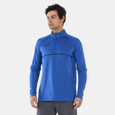 Nike Men's Dri-FIT Academy Football Drill Top Blue