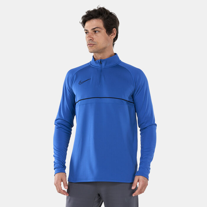 Nike Men's Dri-FIT Academy Football Drill Top Blue image number 0