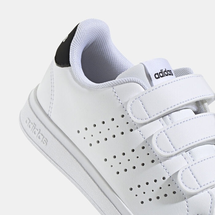 adidas Kids' Advantage Base 2.0 Shoes White image number 5