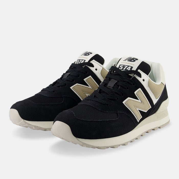 New Balance Women's 574 Shoes Black New Balance Women's 574 Shoes Black image number 1