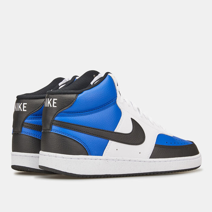 Nike Men's Court Vision Mid Next Nature Shoe Blue Nike Men's Court Vision Mid Next Nature Shoe Blue image number 2