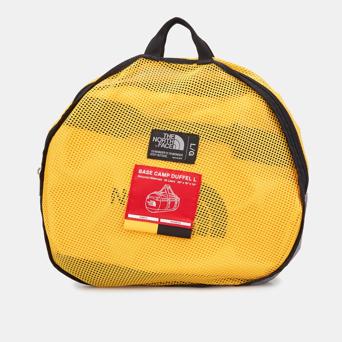 The North Face Base Camp Duffel Bag - Large yellow The North Face Base Camp Duffel Bag - Large yellow image number 4