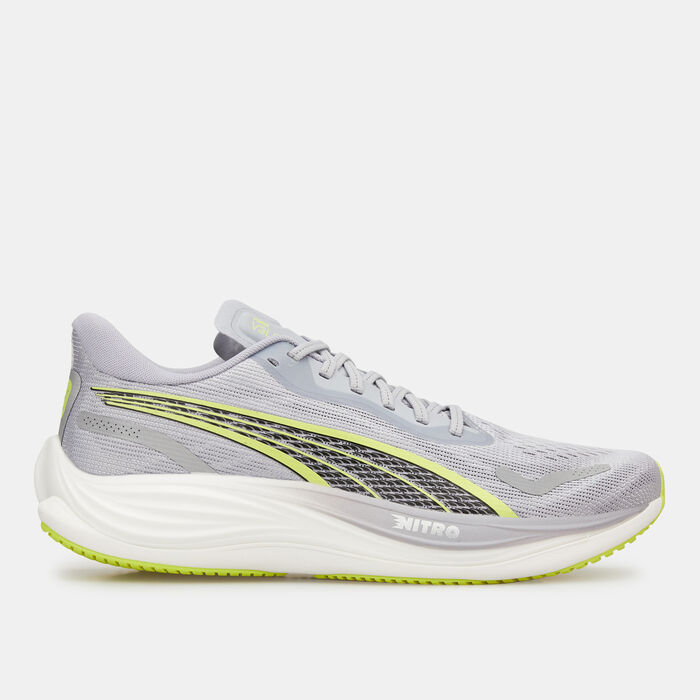 PUMA Men's VELOCITY NITRO 3 Running Shoes Grey PUMA Men's VELOCITY NITRO 3 Running Shoes Grey image number 0