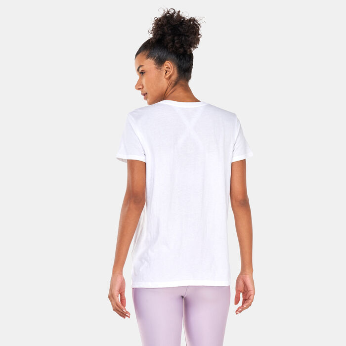 Under Armour Women's Sportstyle Graphic T-Shirt White Under Armour Women's Sportstyle Graphic T-Shirt White image number 1