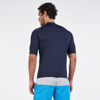 Speedo Men's Essential Rashguard Swimming T-Shirt Blue