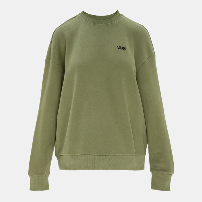 Vans Women's ComfyCush Essential Sweatshirt Green image number 0