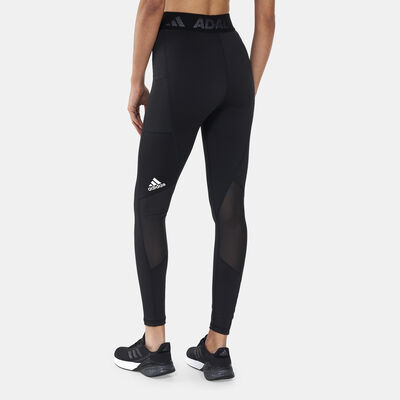 adidas Women's Techfit Badge Of Sport Leggings Black adidas Women's Techfit Badge Of Sport Leggings Black