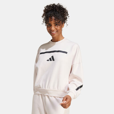 adidas Women's Z.N.E. Sweatshirt Pink
