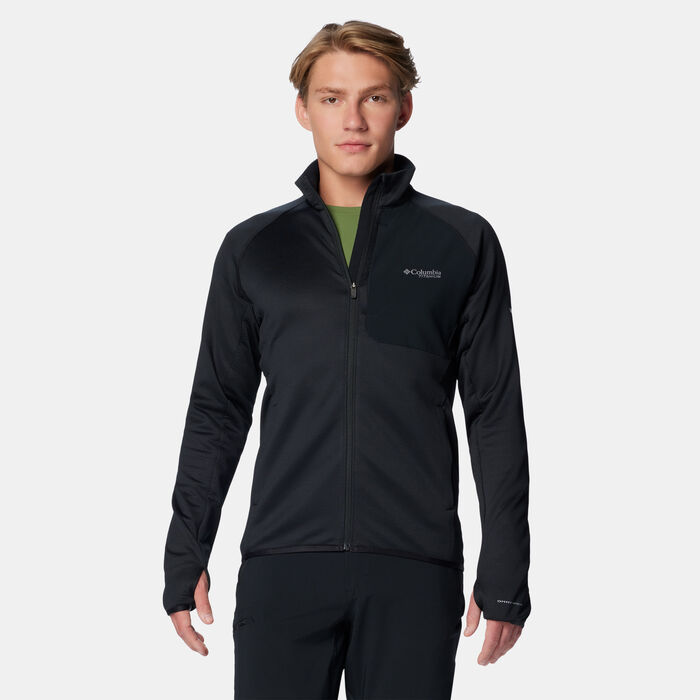 Columbia Men's Triple Canyon Grid Fleece II Full-Zip Jacket Black image number 0