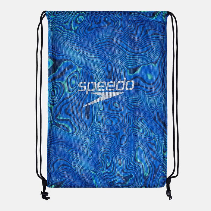 Speedo Mesh Swimming Bag Blue image number 0