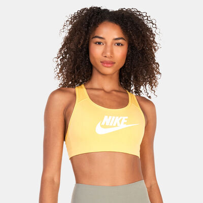 Nike Women's Dri-FIT Swoosh Sports Bra Orange