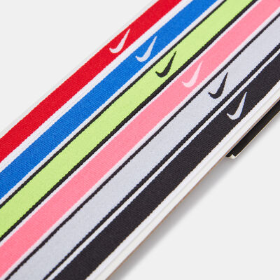 Nike Women's Tipped Swoosh Sport Headbands (6 Pack) Multi