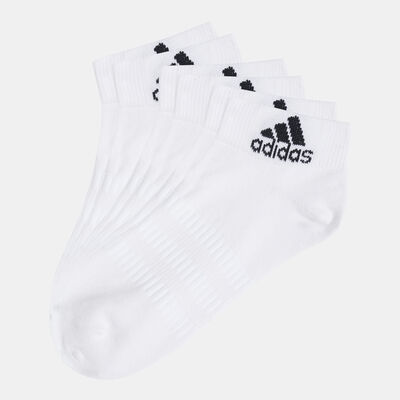 adidas Low-Cut Ankle Socks (3 Pack) White