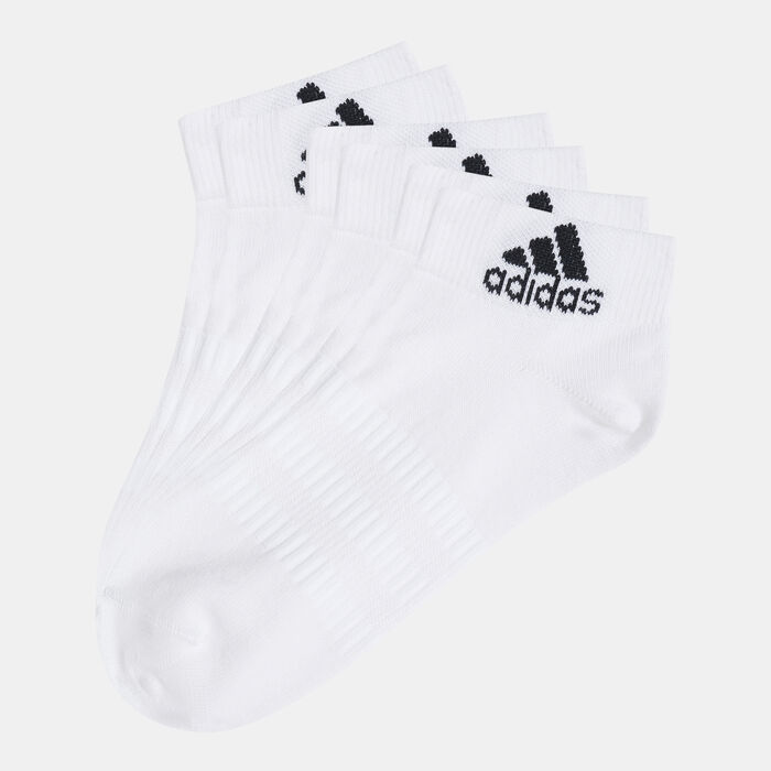 adidas Low-Cut Ankle Socks (3 Pack) White adidas Low-Cut Ankle Socks (3 Pack) White image number 0