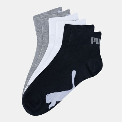 PUMA Lifestyle Quarter Socks (3 pack) Multi