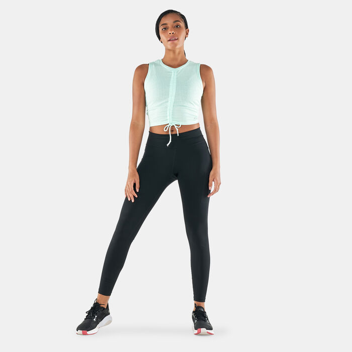 Nike Women's Yoga Dri-FIT Tank Top Green Nike Women's Yoga Dri-FIT Tank Top Green image number 2