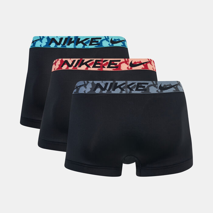 Nike Men's Dri-FIT Essential Micro Briefs (3 Pack) Black Nike Men's Dri-FIT Essential Micro Briefs (3 Pack) Black image number 1