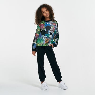 adidas Kids' X Disney Mickey Mouse Tracksuit Black adidas Kids' X Disney Mickey Mouse Tracksuit Black