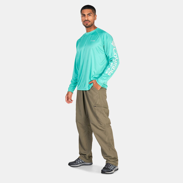 Columbia Men's PFG Terminal Tackle™ Heather Long Sleeve T-Shirt Columbia Men's PFG Terminal Tackle™ Heather Long Sleeve T-Shirt image number 2