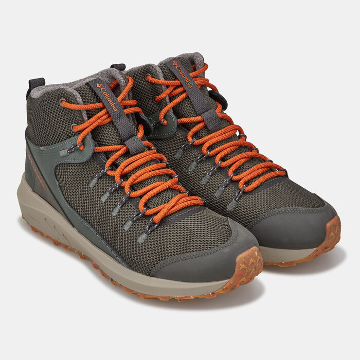 Columbia Men's Trailstorm™ Mid Waterproof Omni-Heat™ Shoe Green Columbia Men's Trailstorm™ Mid Waterproof Omni-Heat™ Shoe Green image number 1