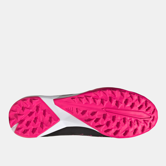 adidas Men's Predator Accuracy.3 Low Turf Ground Football Shoe Pink image number 3