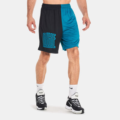 Nike Men's Dri-FIT Asymmetric Starting Five Shorts Black Nike Men's Dri-FIT Asymmetric Starting Five Shorts Black