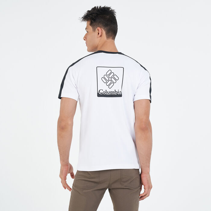 Columbia Men's Columbia Lodge™ Logo II T-Shirt White Columbia Men's Columbia Lodge™ Logo II T-Shirt White image number 1