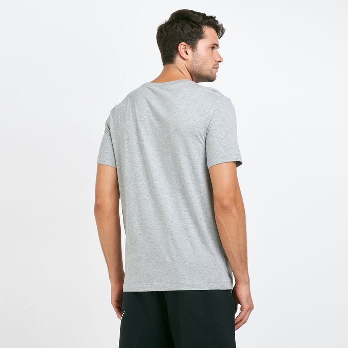 Nike Men's Sportswear Icon Futura T-Shirt Grey Nike Men's Sportswear Icon Futura T-Shirt Grey image number 1