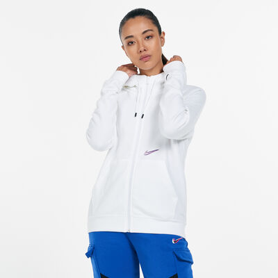 Nike Women's Sportswear Essential Hoodie White