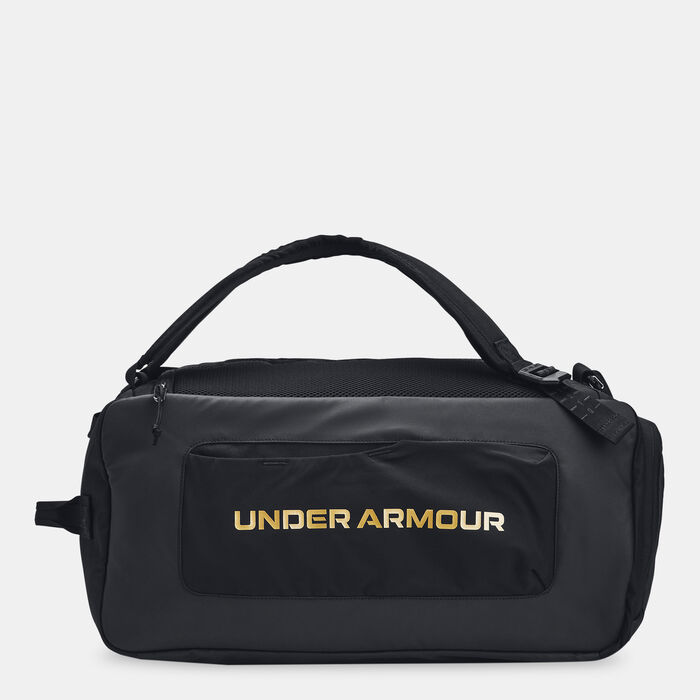 Under Armour Contain Duo Backpack Duffle Bag Black image number 1