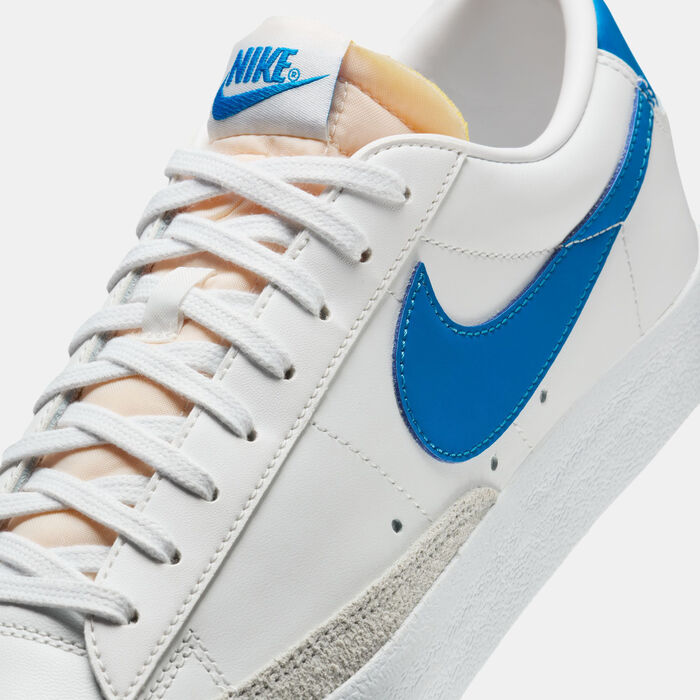 Nike Men's Blazer Low '77 Vintage Shoes White Nike Men's Blazer Low '77 Vintage Shoes White image number 5