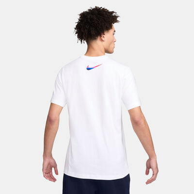 Nike Men's England Football Crest T-Shirt White