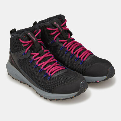 Columbia Women's Trailstorm™ Mid Waterproof Omni Heat™ Shoe Black