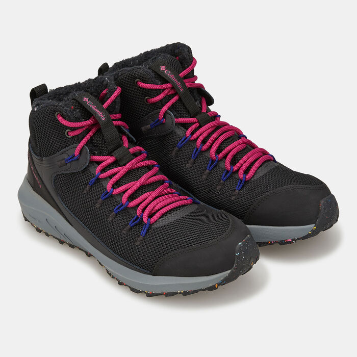 Columbia Women's Trailstorm™ Mid Waterproof Omni Heat™ Shoe Black image number 1