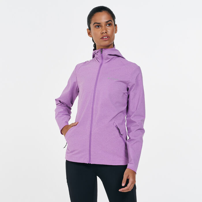 Columbia Women's Heather Canyon™ Softshell Jacket Pink image number 0
