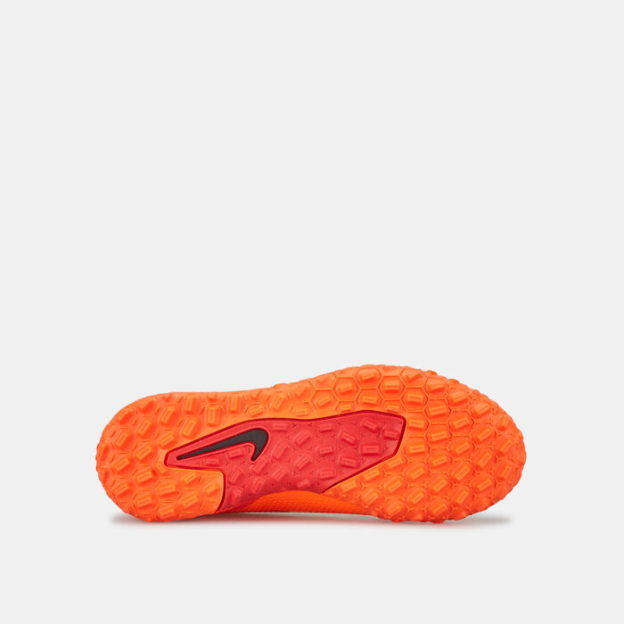 Nike Kids' Phantom GT2 Academy Turf Ground Football Shoe Orange image number 3