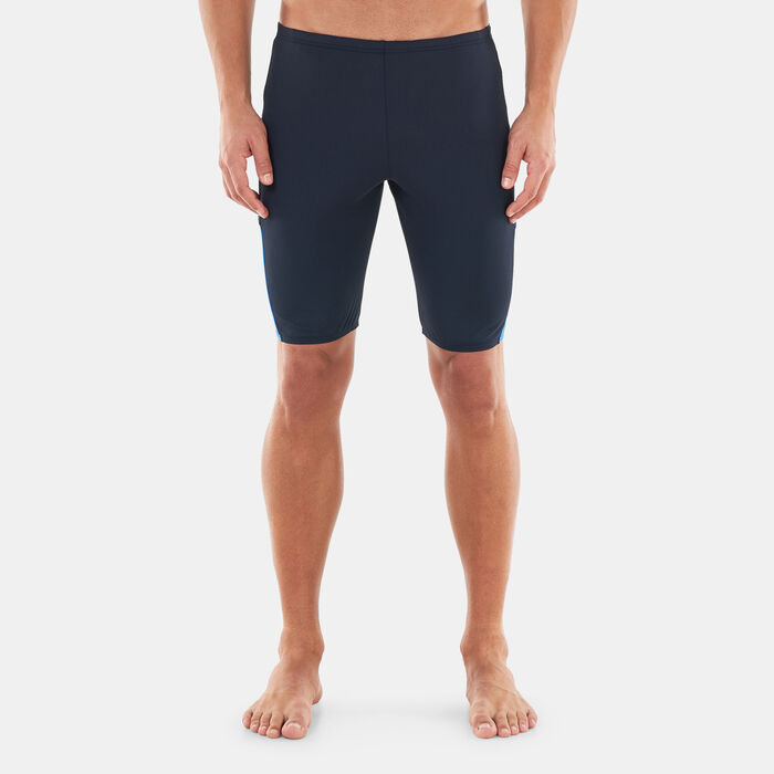 Speedo Men's Boom Logo Splice Jammer Shorts Blue Speedo Men's Boom Logo Splice Jammer Shorts Blue image number 0