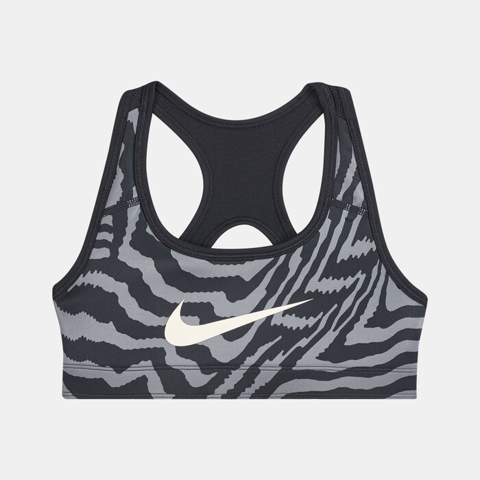 Nike Kids' Swoosh Reversible Sports Bra (Older Kids) Black image number 0