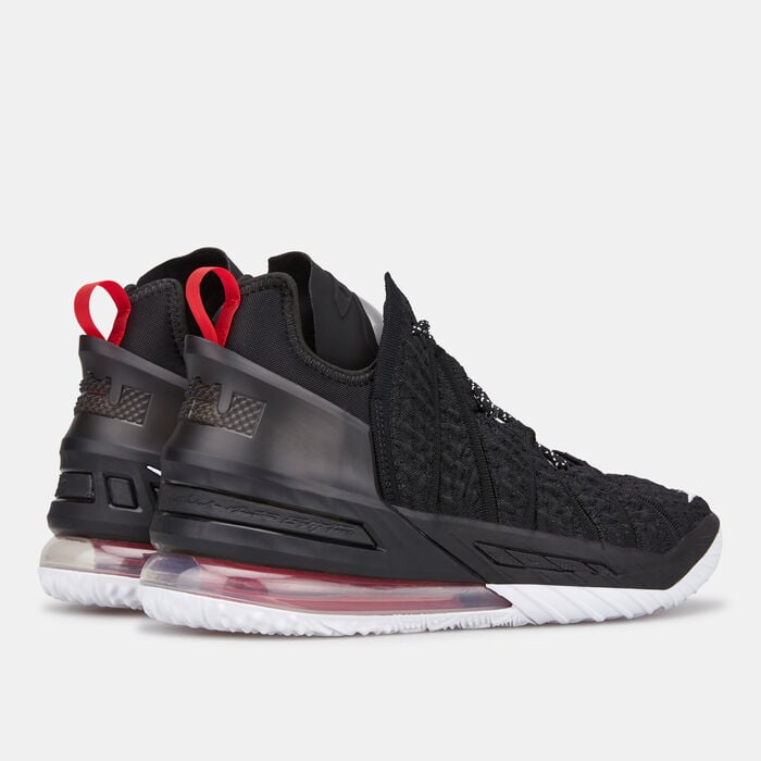 Nike Men's LeBron 18 Basketball Shoe Black Nike Men's LeBron 18 Basketball Shoe Black image number 2