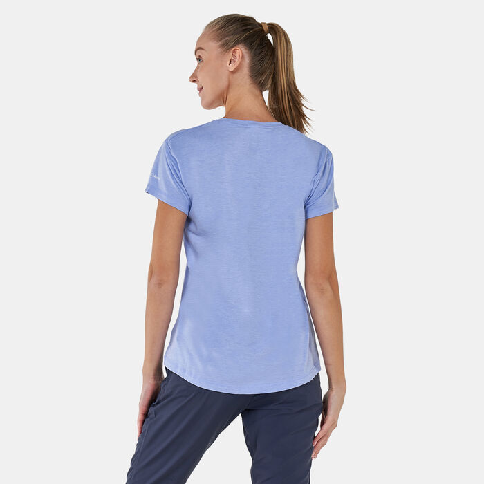 Columbia Women's Sun Trek™ T-Shirt Blue Columbia Women's Sun Trek™ T-Shirt Blue image number 1
